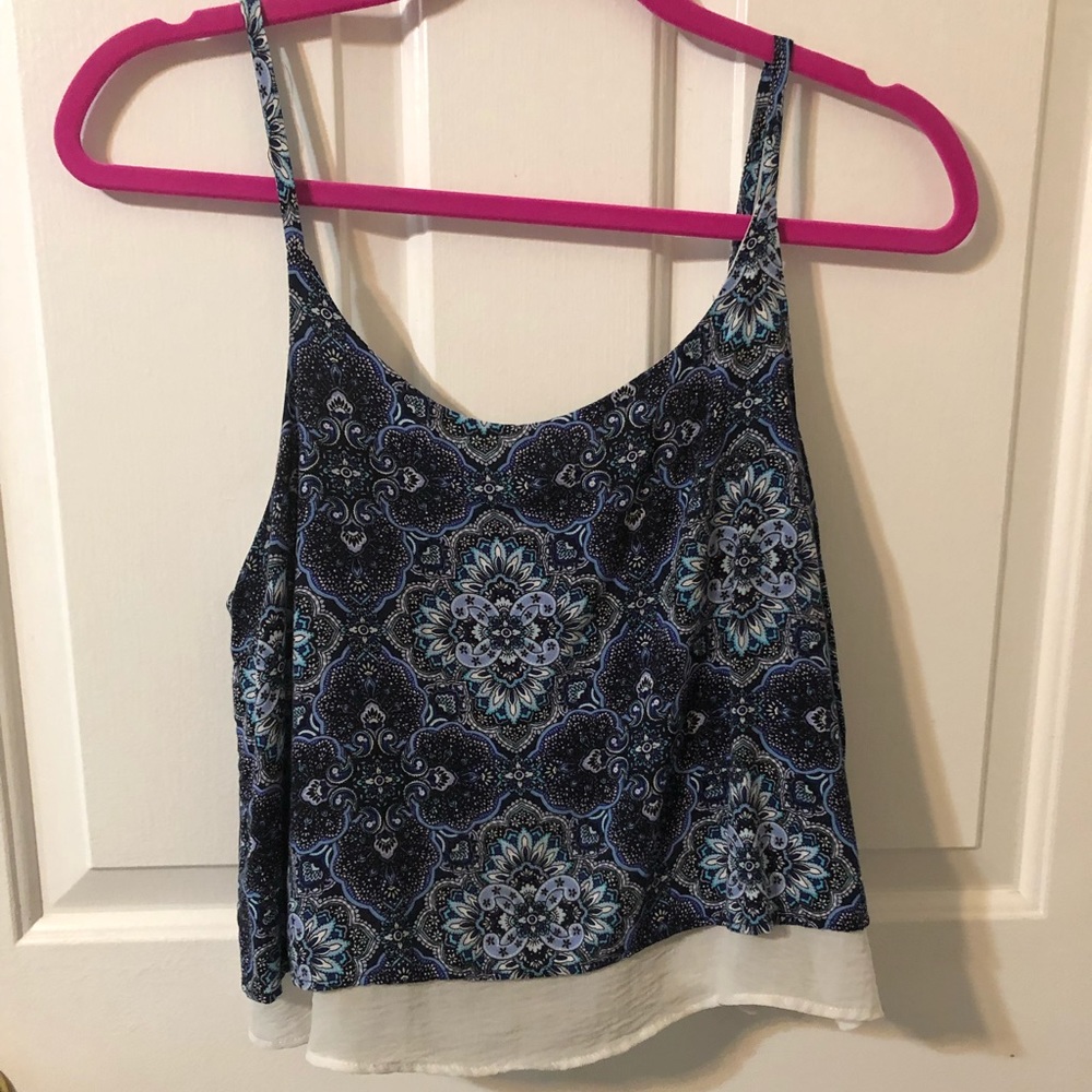 Mandala crop tank
